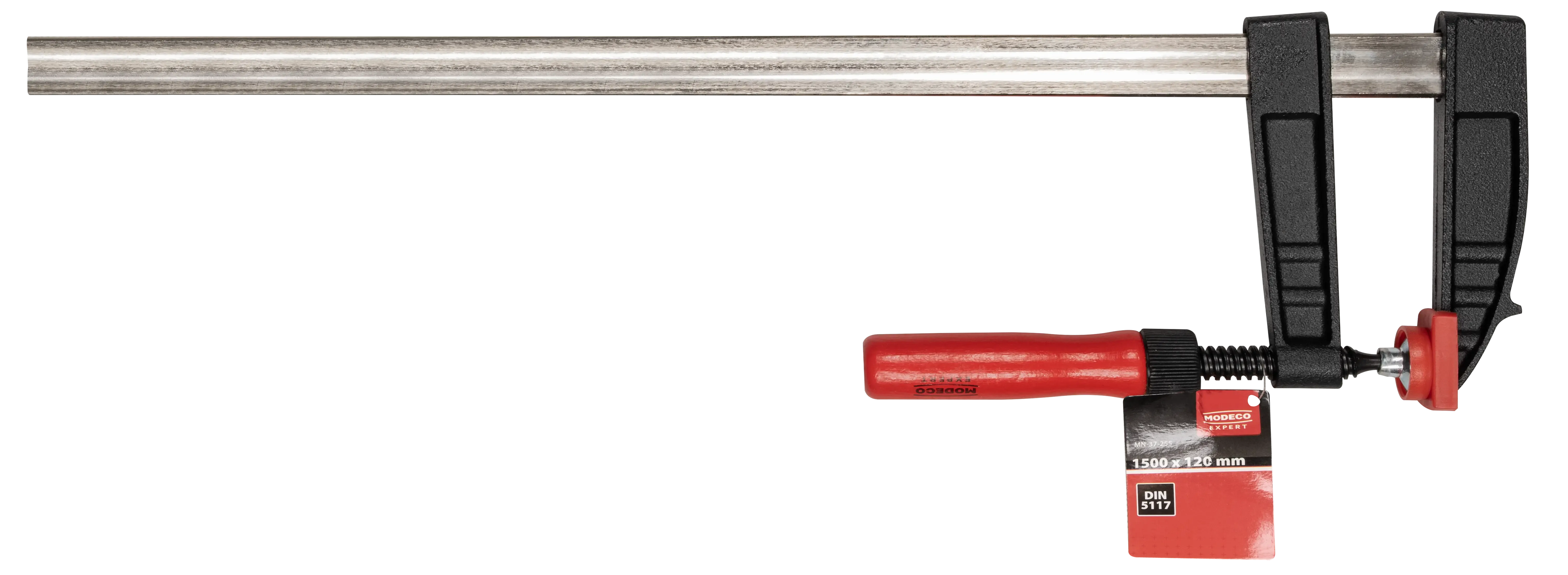 Carpenter's clamp 800x120 mm - paper hanger - 1 pc. | MN-37