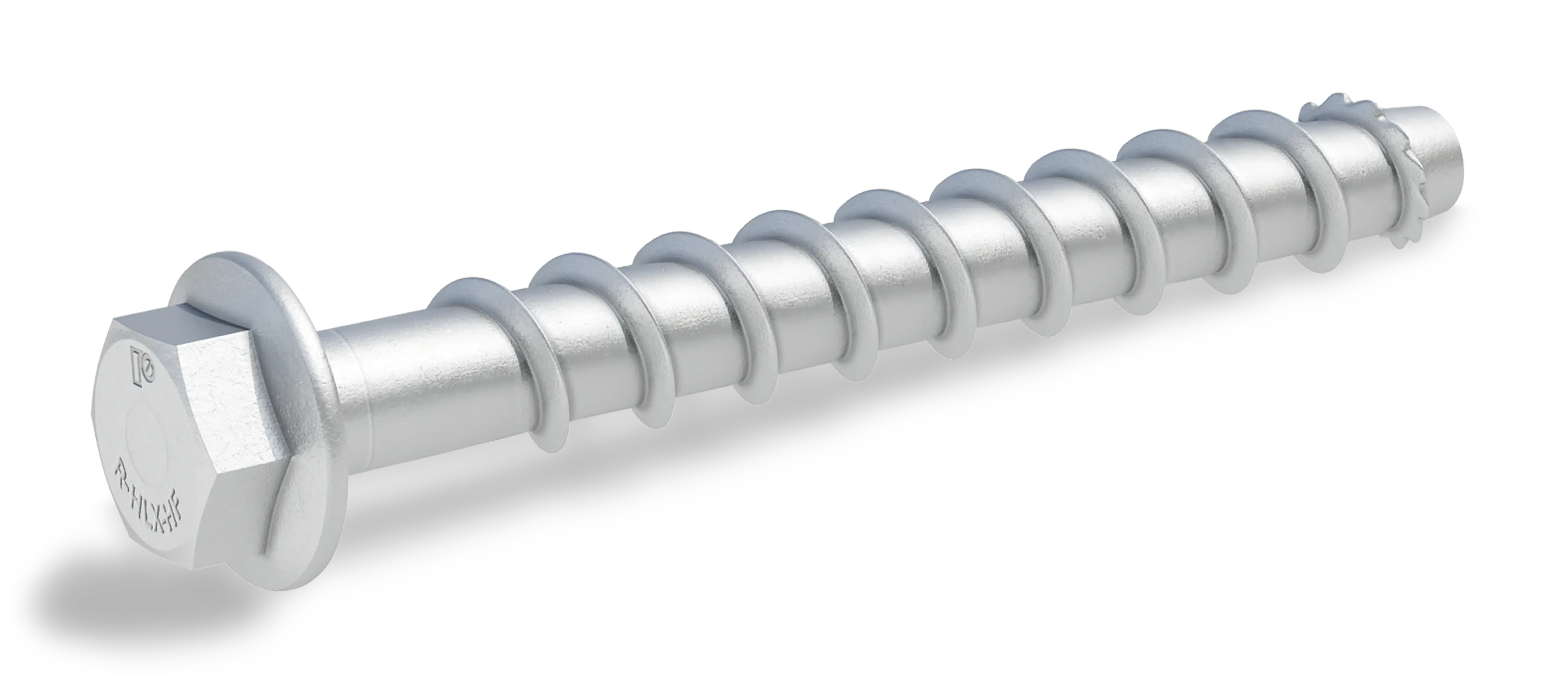 Concrete screw in zinc flake with countersunk head, induction hardened  R-HLX-CS-ZF 10/12.7x70 mm - cardboard box - 50 pcs. | R-HLX-10X070-CS-ZF |  RAWLPLUG - Rawlplug