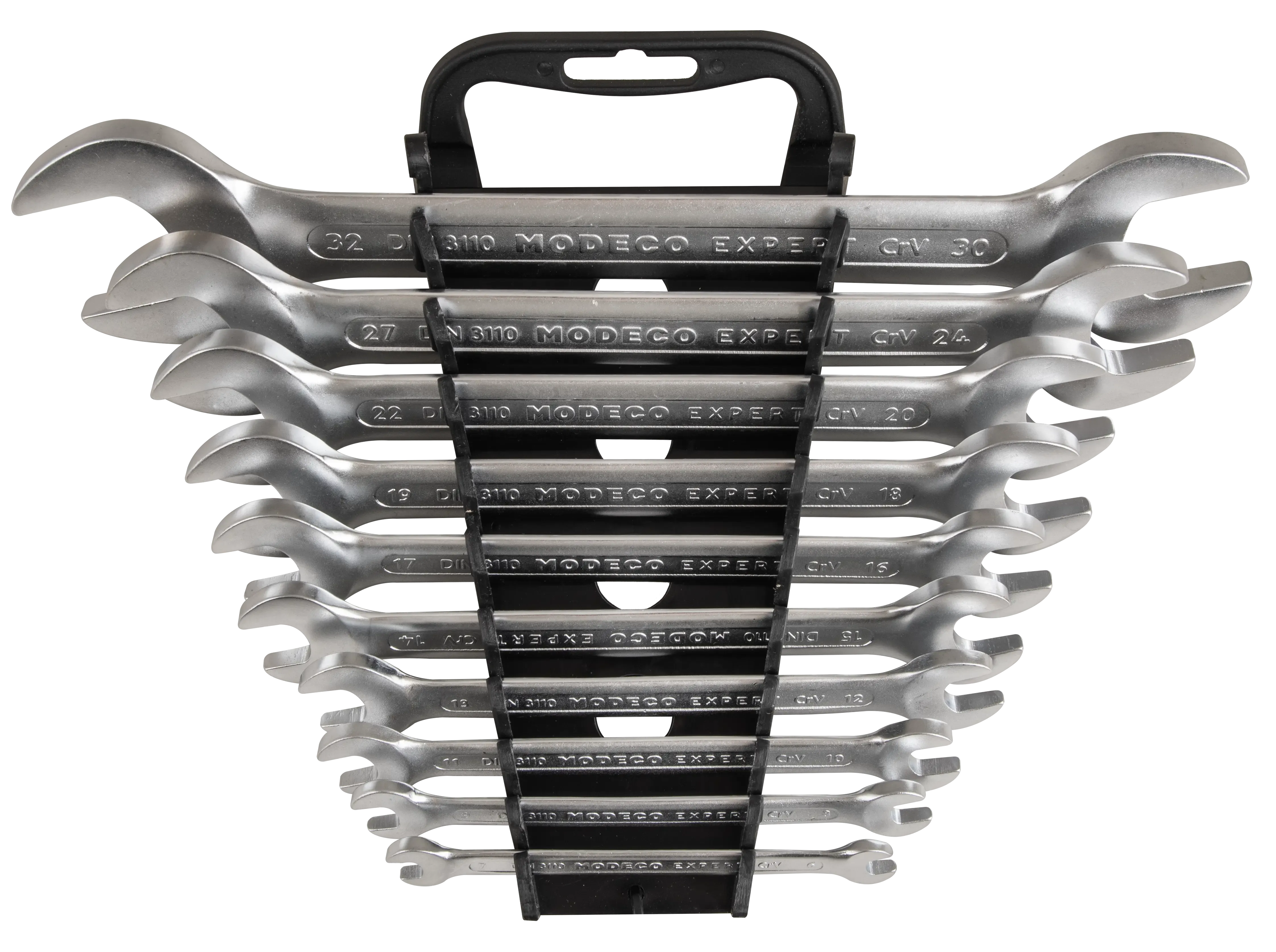 Double open end wrench 24x27 mm Cr-V satin - plastic hanger