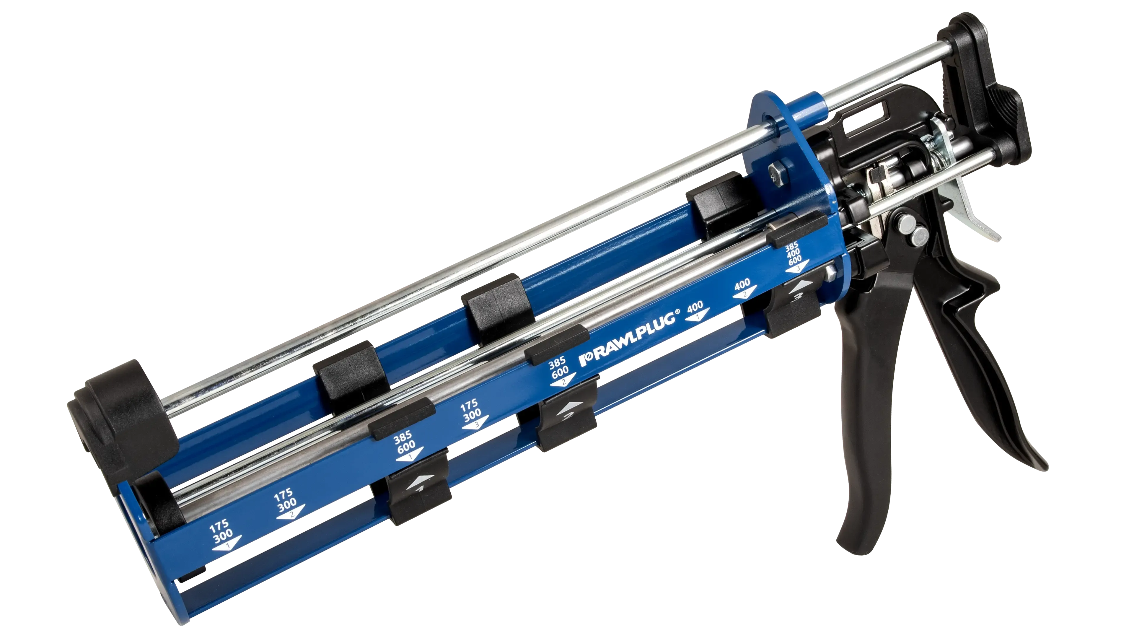 Manual gun for cartridges: 385/600ml(3:1), 280/300/310ml