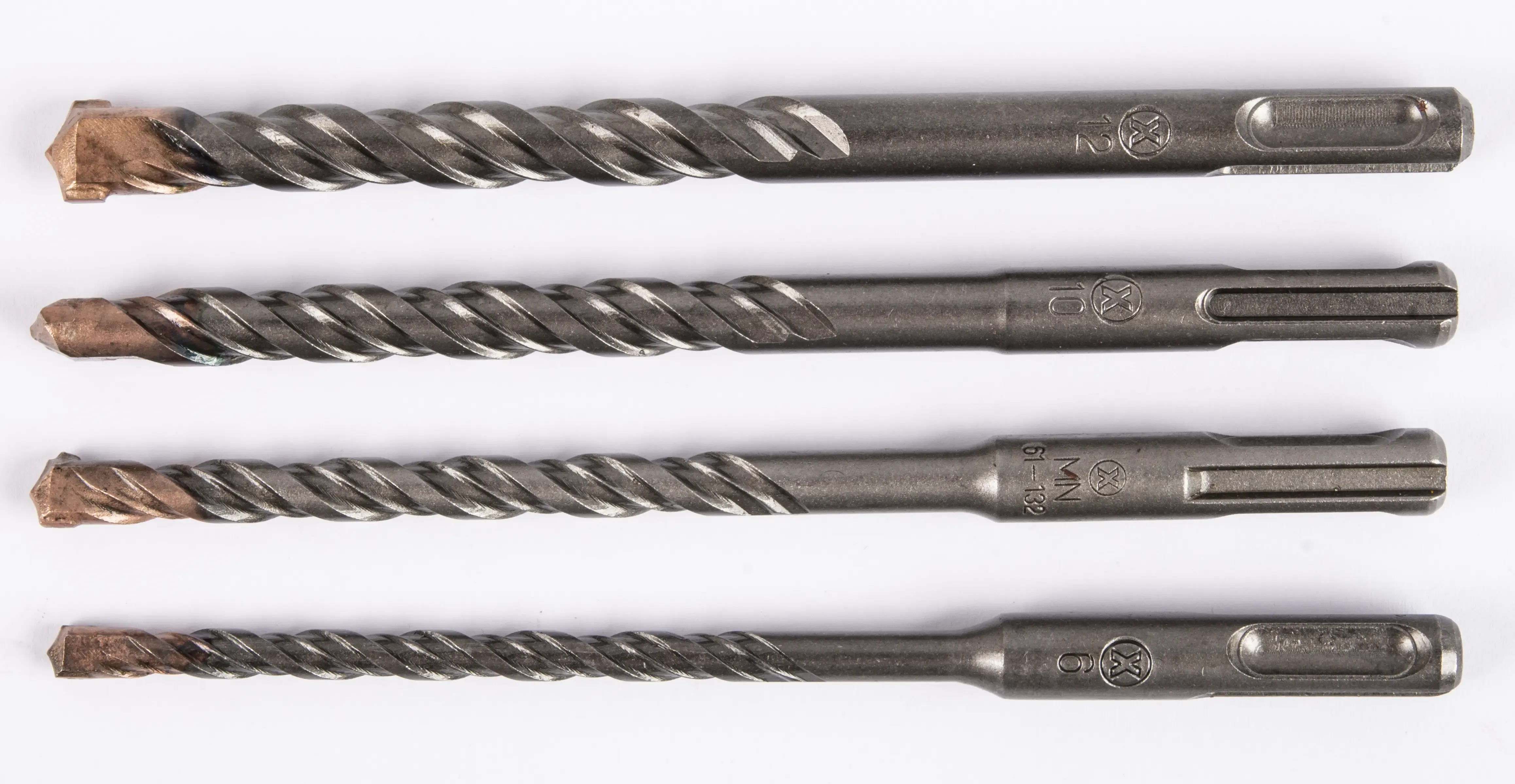 Set of SDS drill bits 6 8 10 12x160 mm plastic box 4 el. MN 61 202 MODECO EXPERT Rawlplug